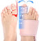 Taoxee Hallux Valgus Korrektor für Frauen,2 Stück Rutschfester Bunion Zehenspreizer,Ballenzehen Korrektur,für Den Fuß,Universalgröße,Hallux Schiene,mit 2 Zehenspreizer,2 Big Toe Strap,für Tag/Nacht