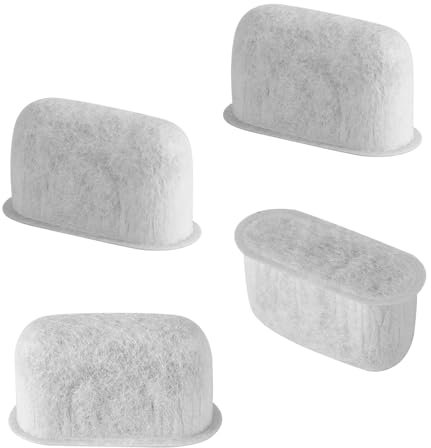 4pcs Filtres à Café de Rechange pour Cuisinart, Charbon Actif Filtre à Eau pour Cafetière Compatible avec Cuisinart les Machines