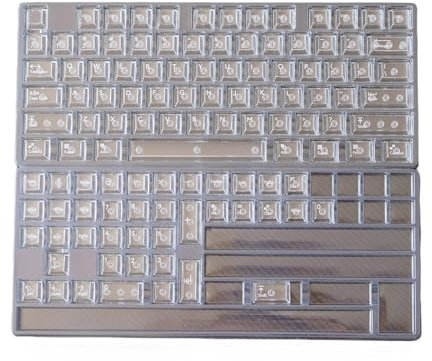 114Keys Personalizzato PC Pieno Trasparente Key Cap Backlit Tastiera Meccanica Cap Key Cap Key Cap Key Cover