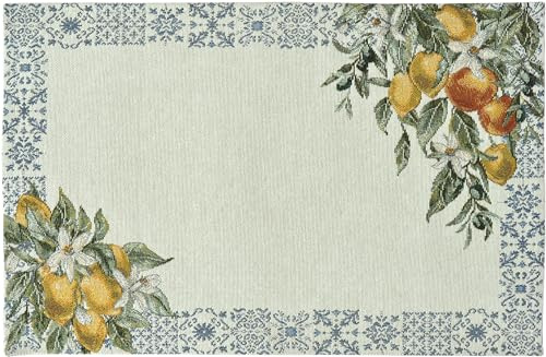 Sander Gobelin Tischset - Mediterranean/MIttelmerr Zitronen 32 x 48cm