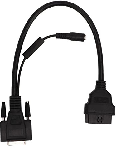 OBD I Adapter Box Switch Kabelkabel Bluetooth Conversion Cable 16pin männlich bis 15 Pin Frauen Ersatz für den Start X431 Diagnosewerkzeug für ATVs Schwer- und Nutzfahrzeuge Autos