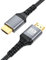 Cavo HDMI 2.1 8K 60Hz Ultra Alta Velocità 48Gbps, Supporto 4K 240Hz HDR Dolby Atmos eARC VRR ALLM, Cavo HDMI Compatibile con PS5, Xbox, PC, Monitor UHD, Gaming, per Trasmissione Video e Audio, 2Metri