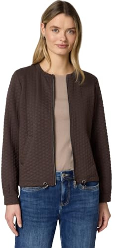 Street One Zipper Jacke mit Struktur molten earth 42