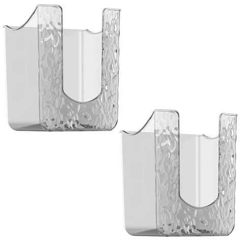 Gutol 2Pcs Wet Wipes Storage Box Wall Mount, Toilet Paper Box, Wipes Dispenser for Bathroom, Wet Toilet Paper