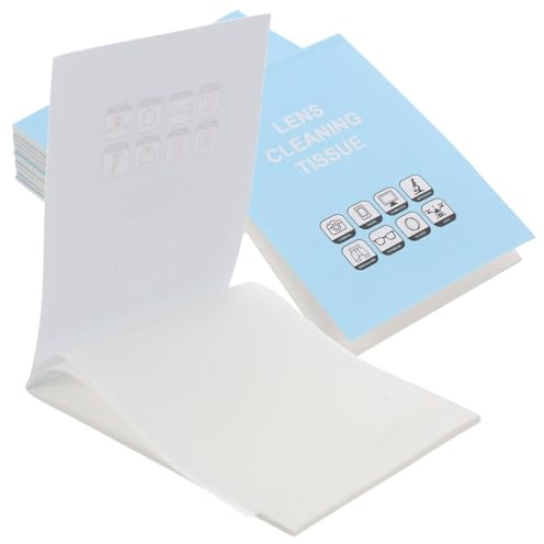 Abaodam 1500sheets Lens Cleaning Wipes Soft Lint Optical Lens Wipes for Camera Eyeglasses Microscope for Wiping Oil Dirt Fingerprint