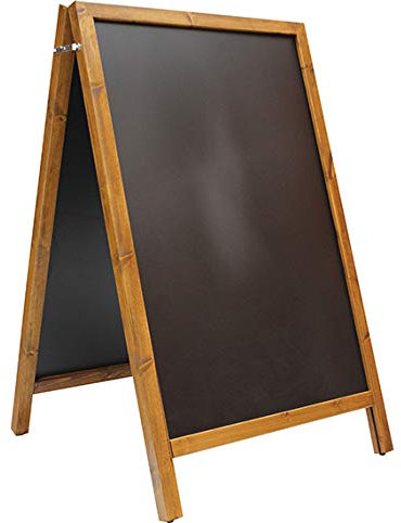 ValueChalkA-Board-traditionnel Chalka-Board avec cadre en bois, isorel panneau arrière (1) - ValueChalkA-Board-Traditional ChalkA-Board with wood frame, hardboard back Panel (1)