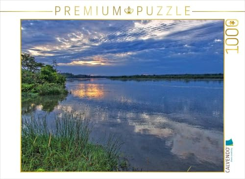CALVENDO Puzzle Sonnenaufgang über dem Nil | 1000 Teile Lege-Größe 64 x 48 cm Foto-Puzzle für glückliche Stunden