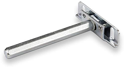 10 x Regalbodenträger Smart 112 x 76 x 19 mm, verdeckte Montage, verstellbar, Stahl, Wandkonsole von SO-TECH®