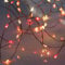 Qbis Battery Powered Christmas Lights with 6hr Timer Mode, 40 LED Battery Fairy Lights, Red, Orange and Yellow Battery Christmas Battery Powered Wire Lights (40 Sunset)