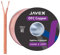 JAVEX Speaker Wire 14-Gauge [2.11mm2] [0.16mm Strands Oxygen-Free Copper 99.9%] Stranded Copper, Flat Cable, Cable for Hi-Fi Systems, Amplifiers, AV receivers and Car Audio Systems, 30.5M
