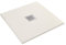 OLIMPO DOCCE - Piatto doccia in marmo resina effetto pietra con foro centrale Crema Chic - 70x110