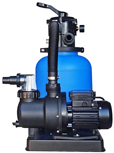 well2wellness Pool Sandfilteranlage Top Ø300mm inkl. Filterpumpe SPS 75-1 mit 6m³/h
