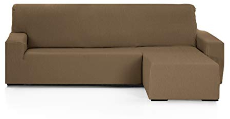 Martina Home - Emilia - Elastischer Chaiselongue-Bezug - Kurzer rechter Arm (Vorderansicht) - Leder