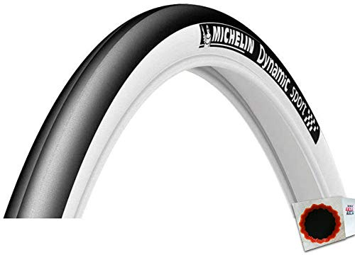 Michelinreifen Dynamic Sport Drahtreifen 28 25-622 Skinwall schwarz Weiss 320g