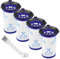 Lote de 4 filtros de repuesto para aspiradora Rowenta Air Force 360 RH9037 RH9038 RH9039 RH9051WO RH9057WO RH9086WO Alternative para ZR009001