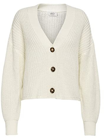 ONLY Damen ONLCAROL Nice L/S Cardigan KNT NOOS 15211521, Jet Stream, XS