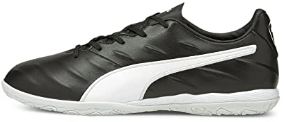 PUMA Unisex King Pro 21 IT Fussballschuh, Black White, 40 EU