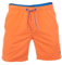 riverso Badehose Herren lang Badeshorts RIVDavid Regular Fit Schwimmhose Elastischer Bund Orange 4XL (4XL, Shiny Orange)