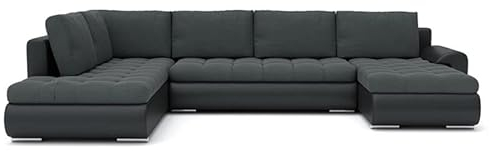 Ecksofa Tokio II mit Schlaffunktion! Best ECKSOFA! Eckcouch mit Bettkasten! HIT!