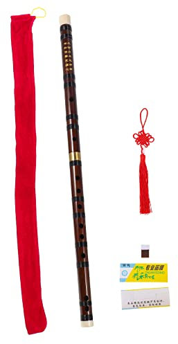 MILISTEN 1 Satz Bittere Bambusflöte Sopran-sopranblockflöte Musik-recorder Holz-c-key-flöte Bambus-dizi-flöte Barockflöte Querflöte Flöte Im Antiken Stil Geschenk Kupfer Student Barock-
