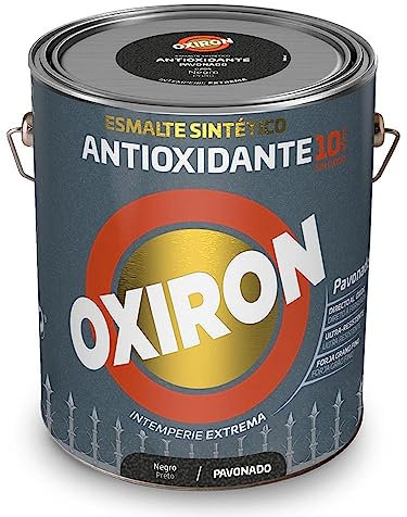 Oxiron Esmalte Antioxidante Pavonado Negro 4 L