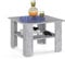 KOMTO Couchtisch Beton Vienna - Wohnzimmertisch Modern Couchtisch Holz Beistelltisch 60x60 Coffee Table Tisch Wohnzimmer Sofatisch Stubentisch