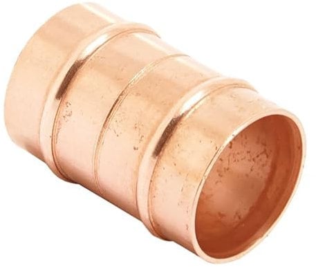 ODSUPPLIES Copper Solder Ring Straight Coupling - 8mm