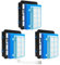 Inwee 3 Filtros para Philips FC9332 FC9331 FC9334 FC9550 FC9555 FC9556 FC8010/01, Filtro de Repuesto para aspiradora Philips PowerPro Compact, Aspiradoras Active, City y Power Cyclone