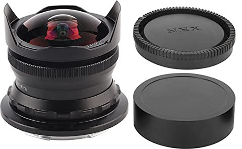 7.5MM F2.8 Fisheye Mirrorless Camera Lens, Standard Fixed Focal Lens, Upgrade Optimize Imaging Z Mount, Mount Mirrorless Cameras for Z6 Z7 Z50 (Black)