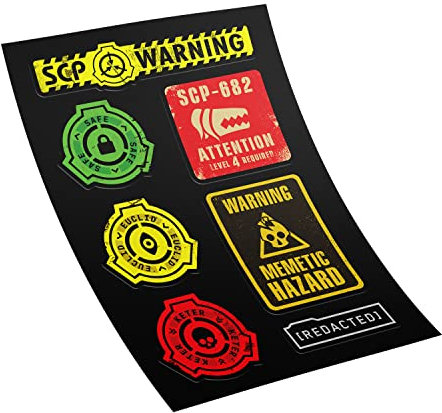SCP Foundation Sticker Pack