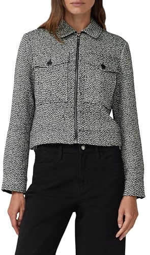 s.Oliver Bouclé-Jacke mit aufgesetzten Taschen