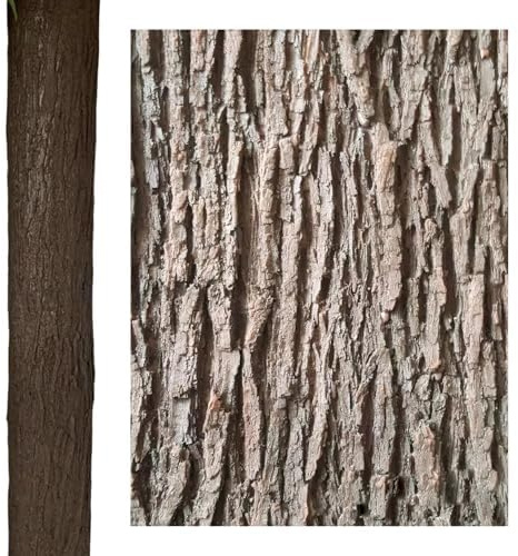 Künstliche Baumrinde, 50 x 100 cm, künstliche Rinde für Säulen, Rohre, Dekoration, zuschneidbar, Simulation, Baumrinde für Säulen, Wände, Böden, Baumdekoration