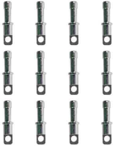 wueiooskj Leichte Zeltstangen, Reparaturhülsen, Ersatzzubehör, robuste Aluminium Endkappen, 85 mm Durchmesser Zeltstangen, Ersatz Endstopfen, Ersatzfüße