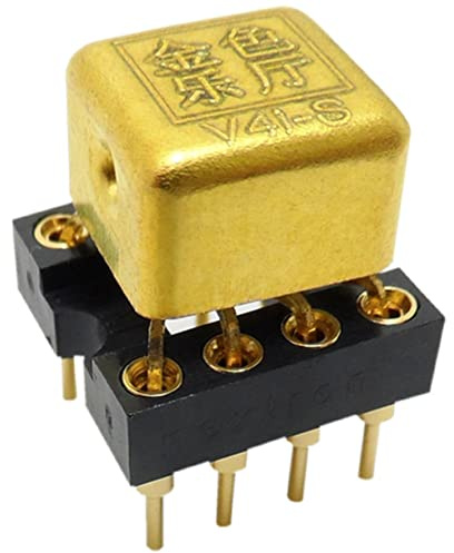 Ehwisbe 1 Piece V4I-S Single Op Amp Upgrade AD797ANZ HDAM99999SQ/883B LME49710HA OPA604AP for Mbl6010 Es9038 Preamp