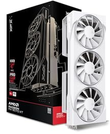 XFX Swift AMD Radeon RX 9070XT White Triple Fan Gaming Edition avec 16 Go GDDR6