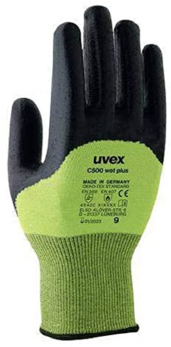 Uvex C500 wet plus 6049610 Schnittschutzhandschuh Groeße (Handschuhe): 10 EN 388 1 Paar