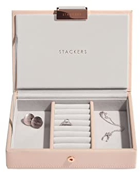 Stackers Blush Mini Schmuckschatulle Deckel