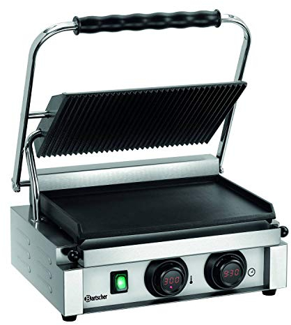 Bartscher Kontaktgrill Panini-MDI 1GR Gastronomiebedarf