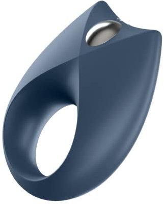 Cockring Satisfyer Royal One Connect App, Silikon Penisring mit Vibration und App, Penis Ring für eine harte und lange Erektion, Sexspielzeug für Männer und Paare wiederaufladbar 7,5 cm