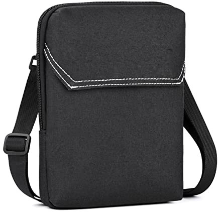 flintronic Sac Bandoulière pour Téléphone Portable, Pochette Unisexe pour Téléphone Cellulaire Mini Sac à bandoulière Sac messager étanche, Sac à Bandoulière Mini étanche avec Bandoulière Réglable