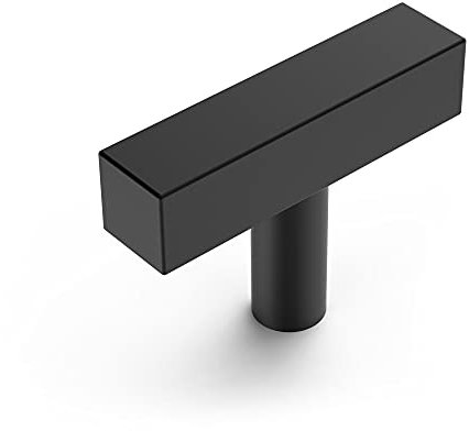 Amerdeco 10 Stück Möbelknöpfe Edelstahl Schrankknöpfe Schwarz Schubladenknöpfe Stangenknöpfe Knauf Für Schrank Türknauf Kommodenknöpfe Schrankknöpfe