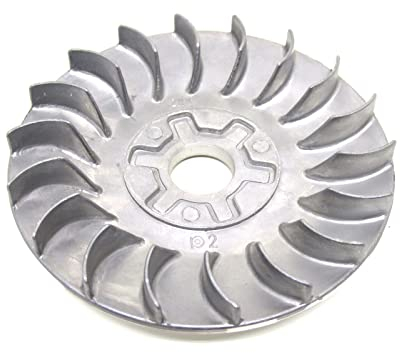 Ersatz Lüfterrad Riemenscheibe Sternscheibe Variomatik 16mm – Passend für CPI Aragon, Keeway RY 6 8 Matrix, Sachs Speedjet, ATU Explorer 50ccm 2-Takt Roller