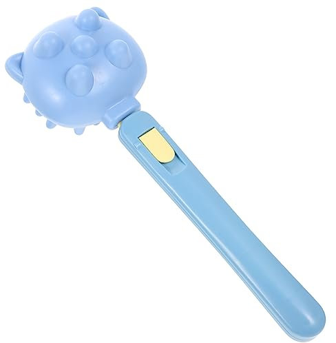 SOLUSTRE Praktischer Massage-stick Für Körper Rückenmassage Handheld Patting Stick Zur Muskelentspannung Für Schulter Nacken Und Beine Blau