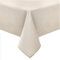Homaxy Leinendeckeoptik Tischdecke Abwaschbar Eckig 140x300cm, Tischtuch Leinendecke Wasserabweisend Abwischbare, Lotuseffekt Schmutzabweisend Tischwäsche Tafeldecke, Beige