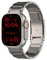 Titanband Kompatibel mit Apple Watch Ultra 49mm 46mm 45mm 44mm 42mm, Verstellbares Metall Ersatzband für iWatch Ultra 2 Serie 10 9 8 7 6 5 4 3 2 1 SE (Titan, 44mm/45mm/46mm/49mm/42mm(Series 3 2 1))