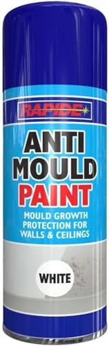 MIXEL Anti Mould White Paint, Mould Growth Protection for Walls & Ceilings, Preservative Surface Effect, 3-In-1 Action, Excellent Coverage And Adhesion, 400 ml (1 PCS)
