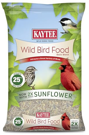 Kaytee Wild Bird Food Basic Seed Blend, 5 lb