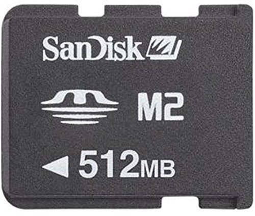 SanDisk Micro Memory Stick (M2) 512MB Speicherkarte (original Handelsverpackung)