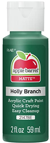 Plaid:Craft Acrylic Paint, Holly Branch, 2oz