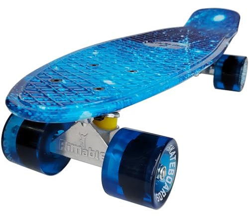 Rimable Vollständiges Skateboard, 55,9 cm, galaxy